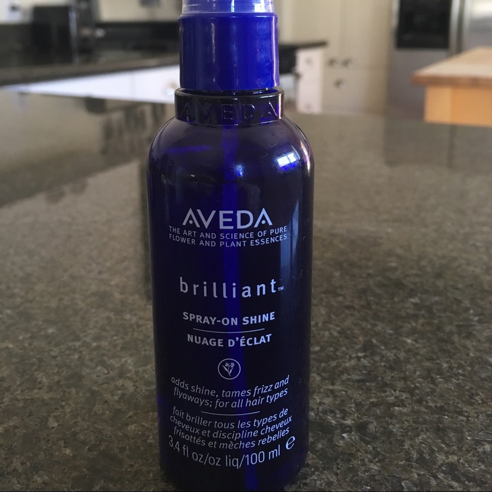 Aveda brilliant spray on shine